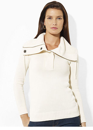 Lauren Jeans Co. megztukas S BALTAS.PNG